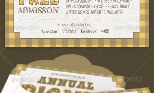 This Annual Church Picnic Invite Card Template Is Great For Any inside dimensions 590 X 1535