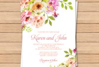 This Would Be Great With Different Colors Free Pdf Wedding regarding dimensions 998 X 1024