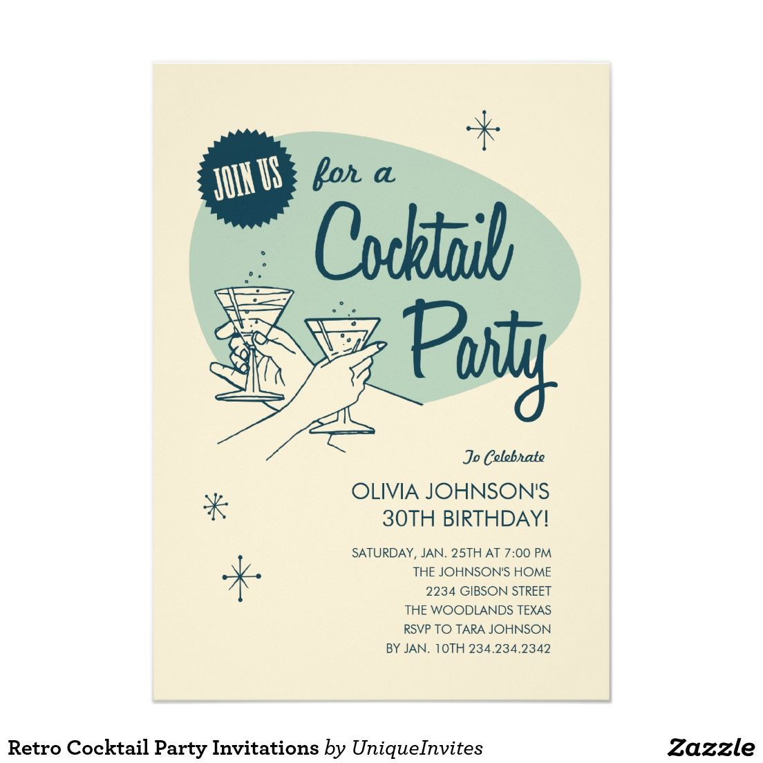 Tips For Choosing Cocktail Party Invitations Templates Invitations intended for size 1104 X 1104