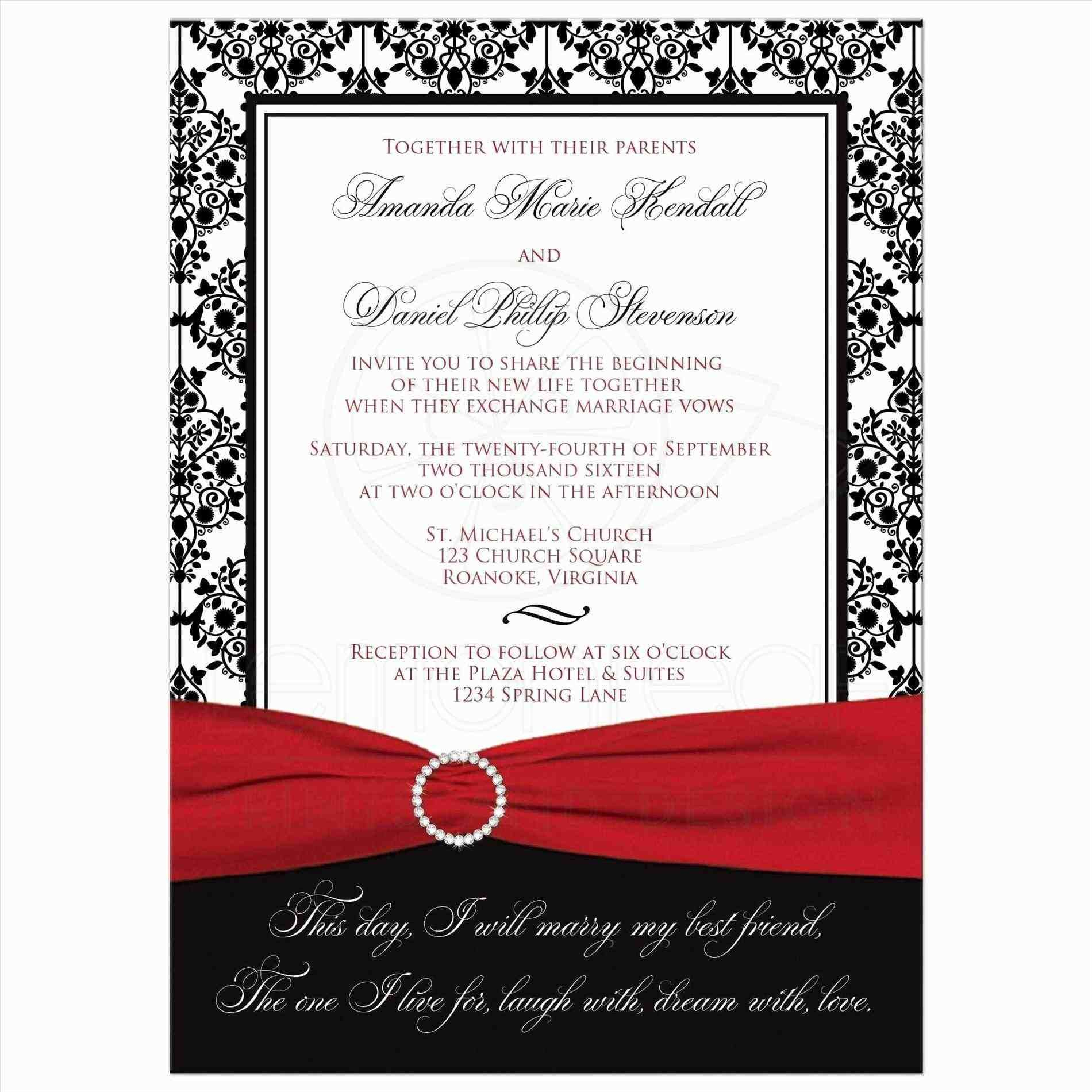 Top 10 New Post Blank Black And White Wedding Invitations Templates pertaining to proportions 1900 X 1900