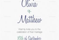 Traditional Wedding Invitation Design Template In Psd Word in proportions 1575 X 2175