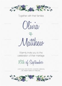 Traditional Wedding Invitation Design Template In Psd Word in proportions 1575 X 2175