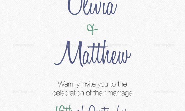 Traditional Wedding Invitation Template Aaa Traditional Wedding with dimensions 1575 X 2175