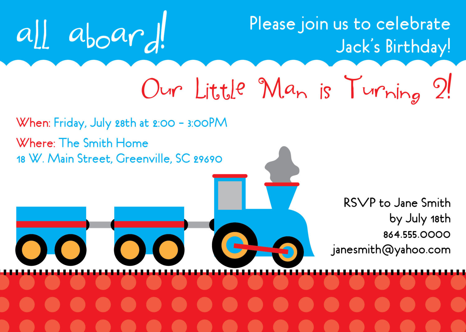 Train Birthday Invitation Choo Choo Party Set Of 10 with measurements 1500 X 1071