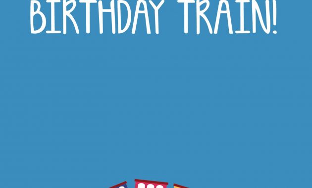 Train Birthday Party With Free Printables Camdyn Bday Trains for dimensions 1500 X 2100