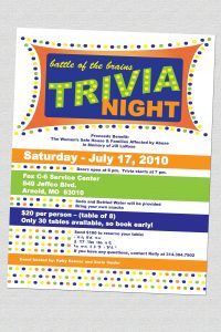 Trivia Night Flyers Designs And Photography Kristin Hudson intended for proportions 2407 X 3611