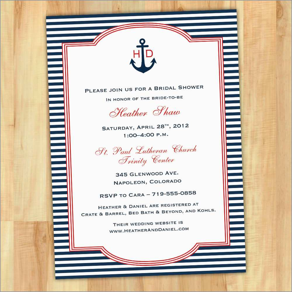 Unique Free Nautical Invitation Templates Best Of Template within measurements 1000 X 1000