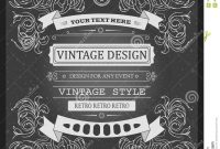 Vector Cool Hipster Beautiful Invitation Vintage Typographic in measurements 1202 X 1300