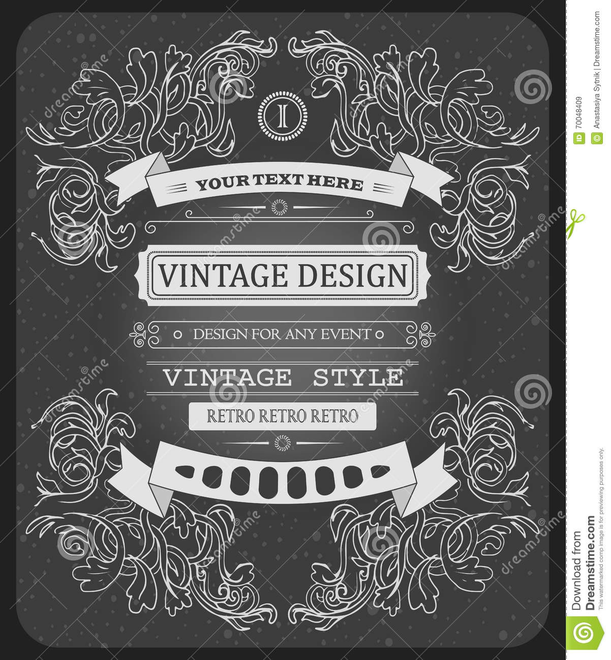 Vector Cool Hipster Beautiful Invitation Vintage Typographic in measurements 1202 X 1300