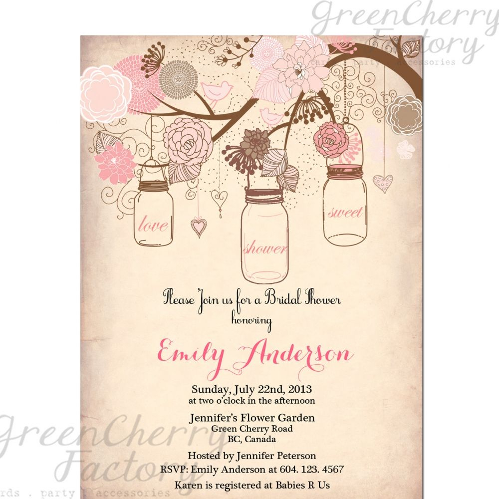 Vintage Bridal Shower Invitation Templates Free Projects To Try throughout measurements 1000 X 1000