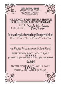 Wedding Card Design For Malay Wedding Page 2 Nadiasuchendesigns intended for size 1748 X 2480