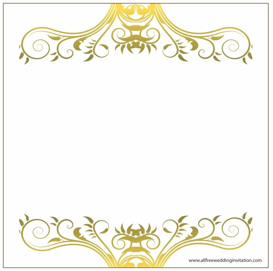 Wedding Invitation Border Templates Vectorborders within proportions 1060 X 1054