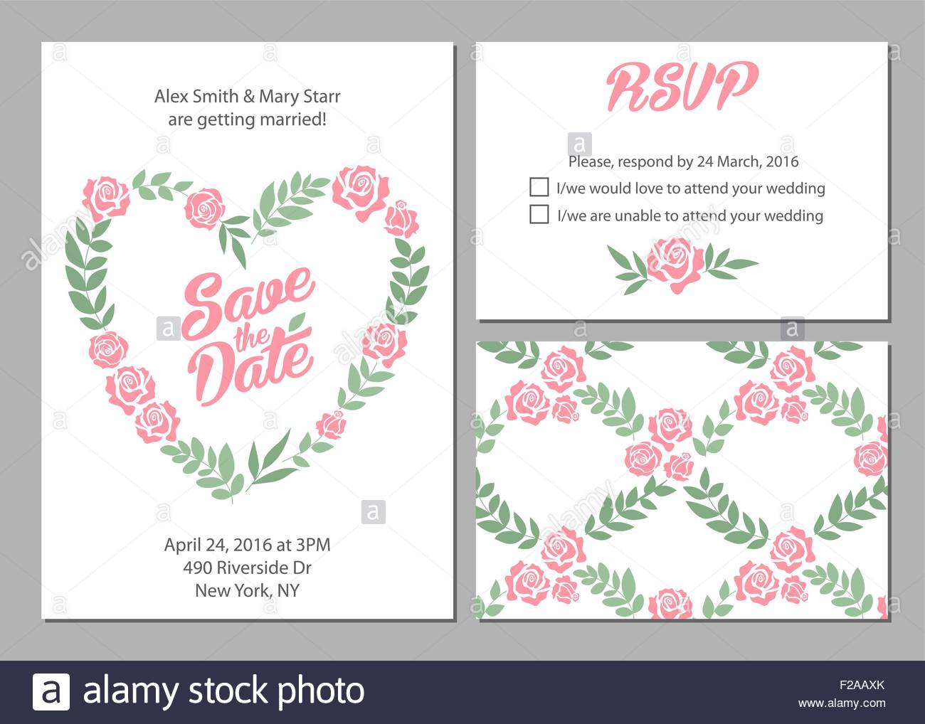 Wedding Invitation Card Suite With Daisy Flower Templates And Stock with regard to proportions 1300 X 1018