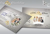 Wedding Invitation Flyer Template Codester regarding dimensions 1600 X 800