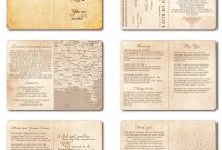 Wedding Invitation Passport Printable Template Vintage Passport 6 for sizing 1200 X 1297