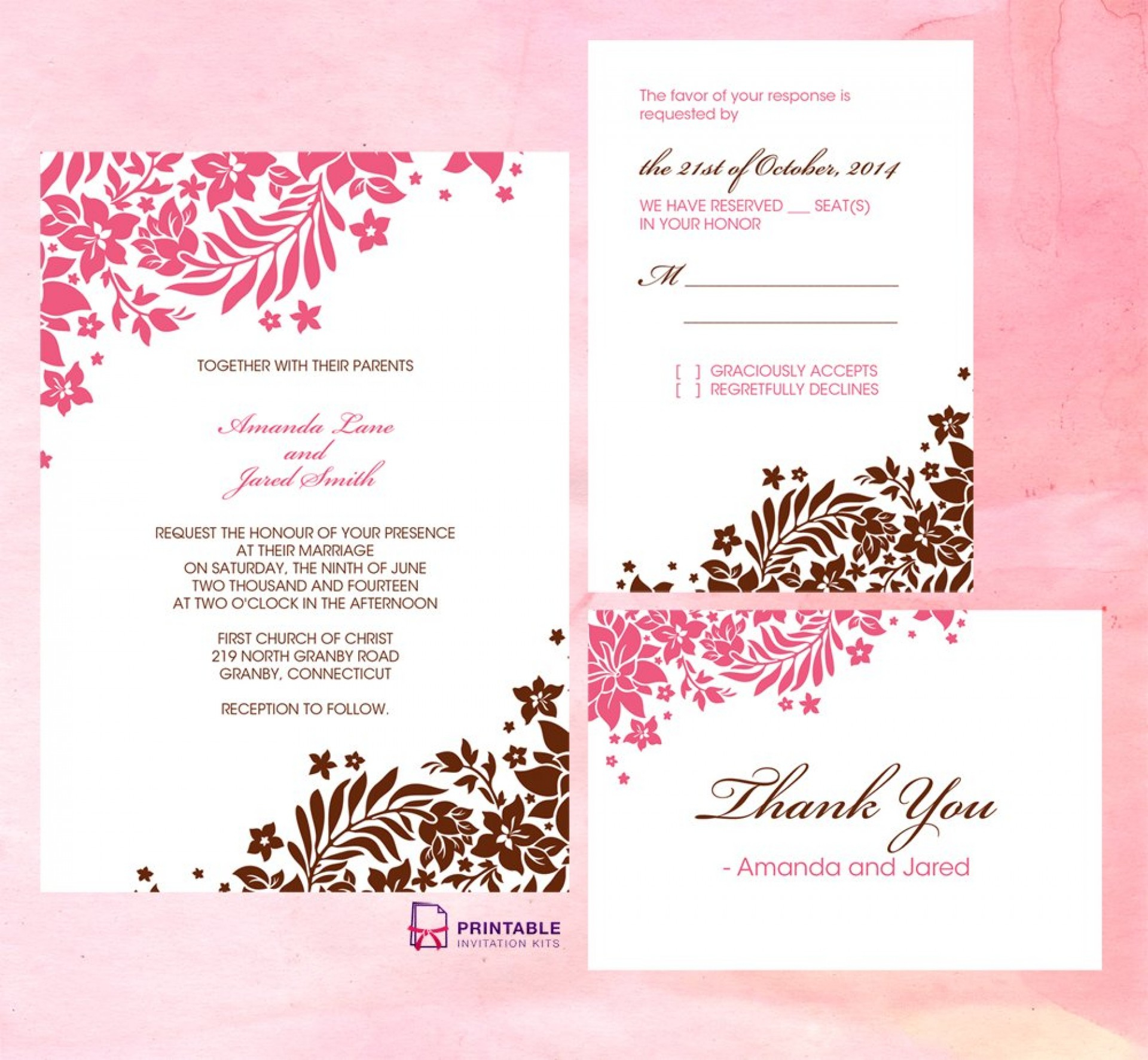 Wedding Invitation Templates Free Download Remarkable Free inside sizing 1920 X 1772