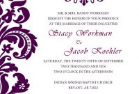 Wedding Invitation Templates Invitations Wedding Formal Wedding inside sizing 936 X 1310