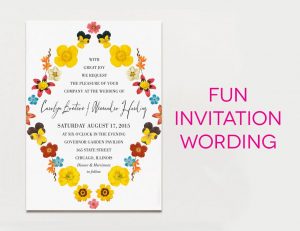 Wedding Invitation Wording Examples In Every Style Wedding Ideas intended for measurements 1106 X 851