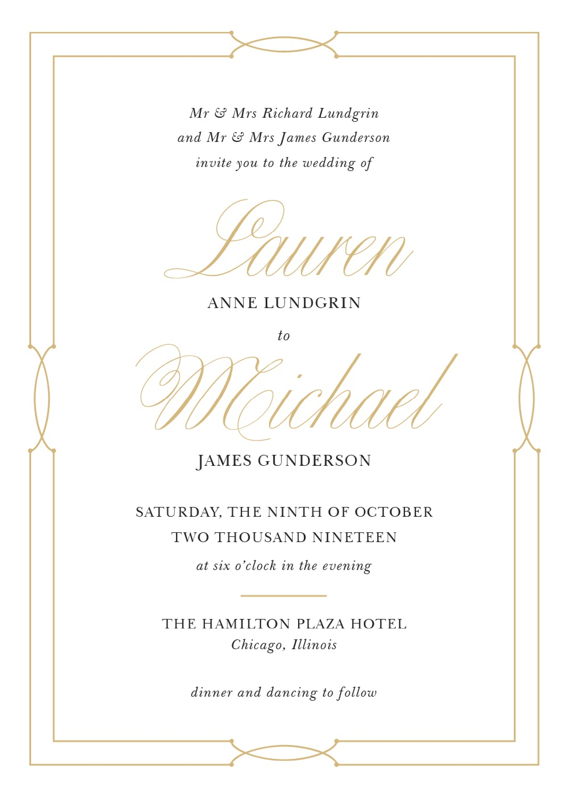 Wedding Invitation Wording Samples in measurements 1972 X 2765