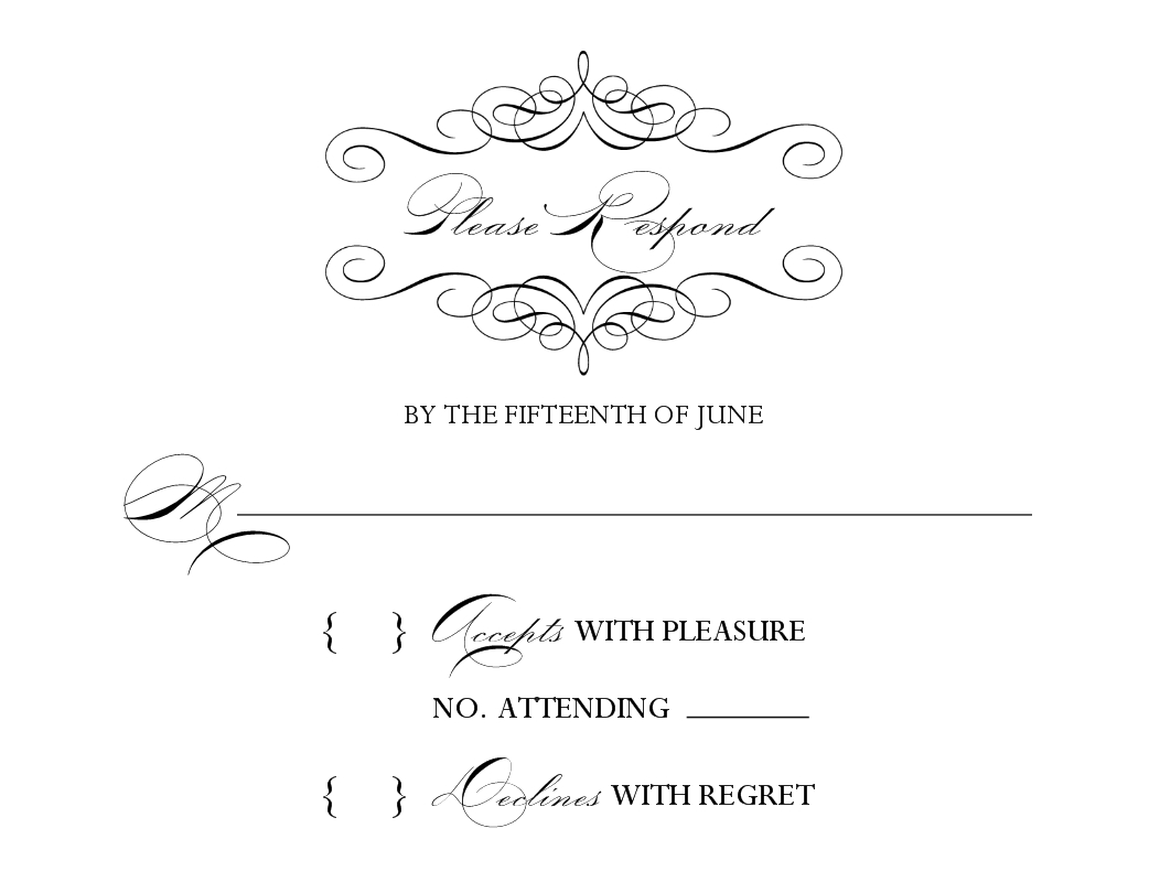 Wedding Invite Reply Card Sansurabionetassociats intended for measurements 1052 X 800