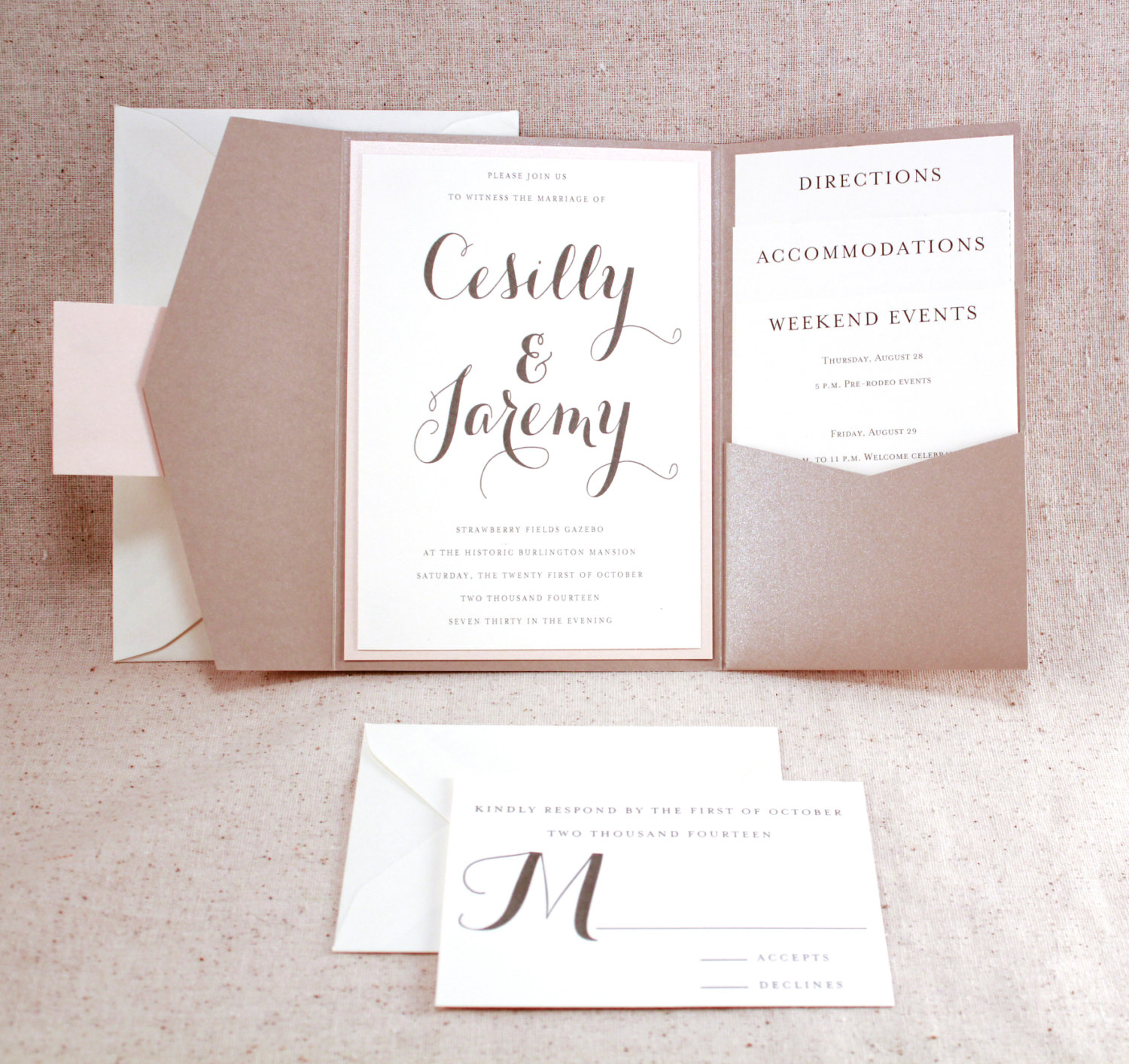 Wedding Pocketfold Invitations Wedding Invitation Collection for sizing 1500 X 1414