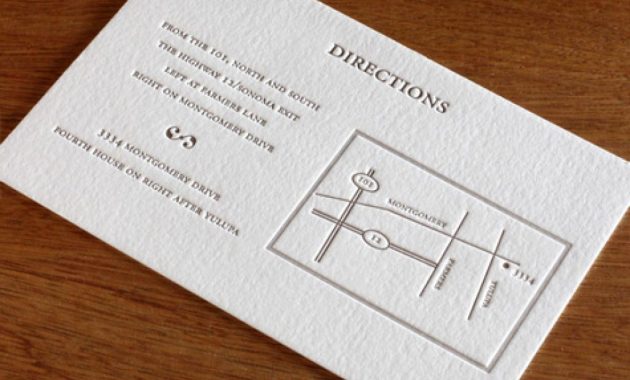 Wedding Reception Direction Cards Template Wedding Invitations In inside sizing 1024 X 862