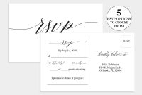 Wedding Rsvp Card Wedding Rsvp Template Wedding Rsvp Postcard throughout measurements 3000 X 2277