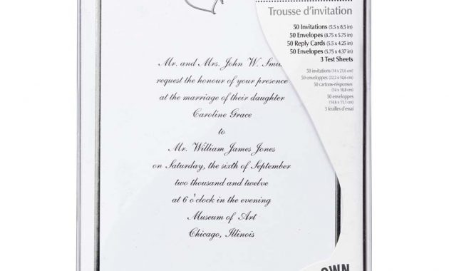 Wilton Wedding Invitation Kits Wilton Wedding Invitations Marina throughout proportions 1000 X 1000