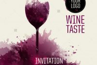 Wine Dinner Invitation Template Invitation Template Ideas within size 1500 X 1600