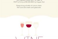 Wine Tasting Party Template Wine Tasting Invitations Free Party in size 1050 X 1450