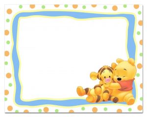 Winnie The Pooh Printable Invitation Template Bashower Free inside size 1000 X 795