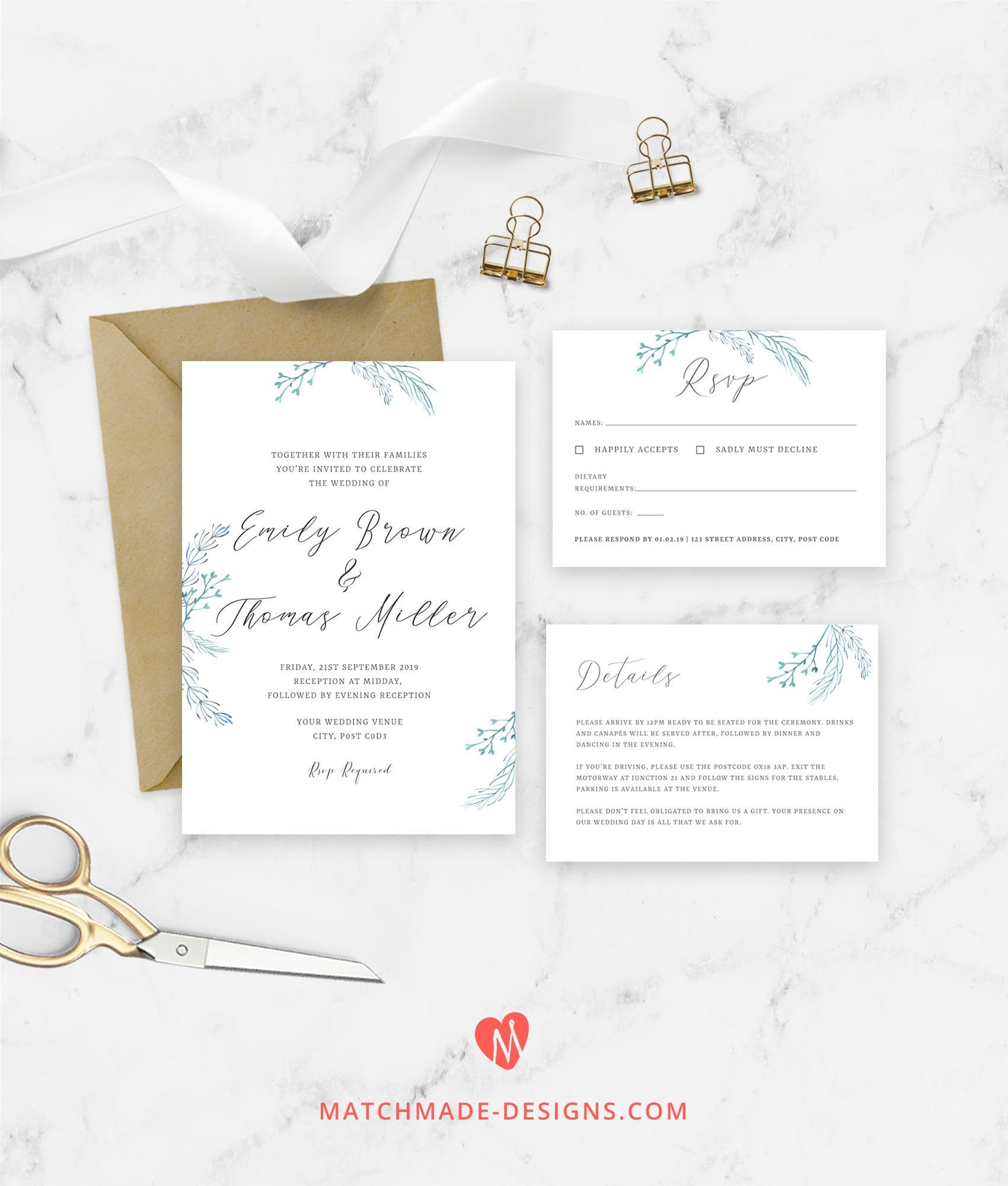 Winter Wedding Invitation Template Winter Wedding Invite Etsy intended for measurements 1700 X 2000
