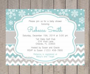 Winter Wonderland Ba Shower Invitations Templates Winter for measurements 1500 X 1233