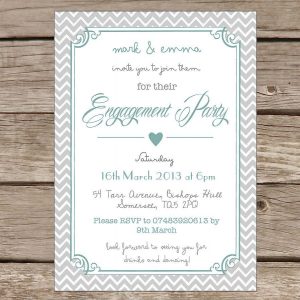 Word Engagement Party Invitation Templates Engagement Invitations within proportions 897 X 900